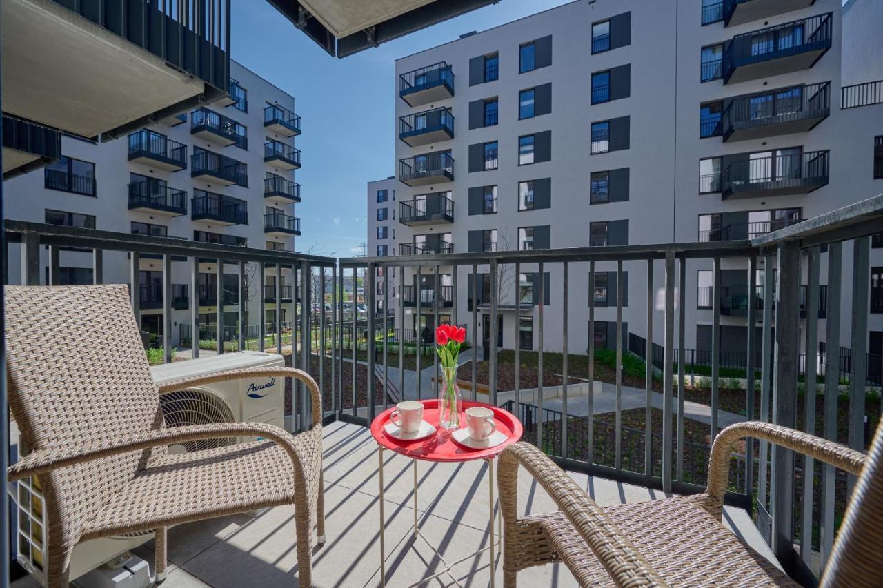 Modern Elegance Apartments Wroclaw With Ac By Noclegi Renters מראה חיצוני תמונה